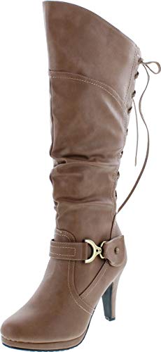TOP Moda Page-65 Boots — Taupe